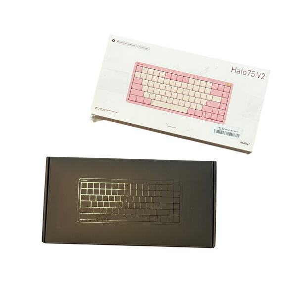 NuPhy Halo75 V2 QMK/VIA Wireless Mechanical Keyboard in Sakura Fizz LEMON Switch - Picture 5 of 7